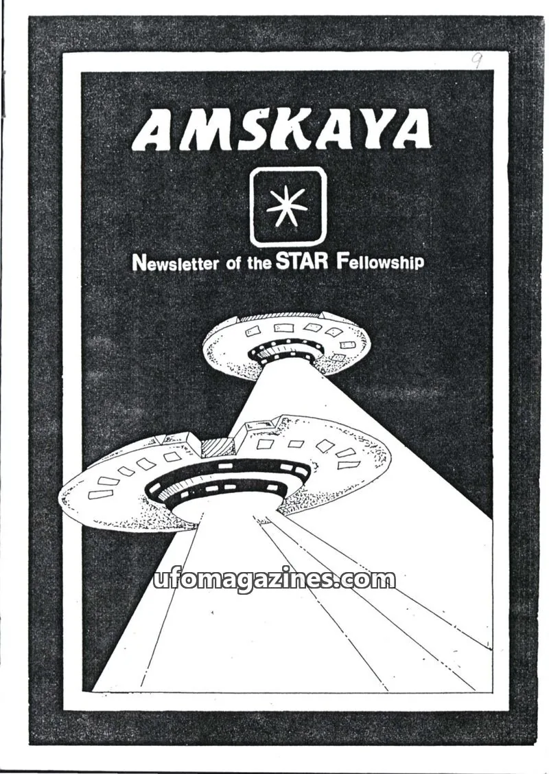 Cover of Amskaya (Jimmy Goddard) issue 9: AMSKAYA