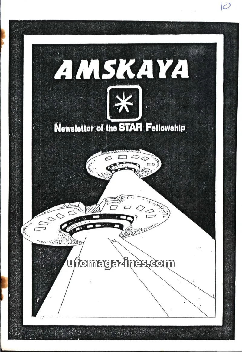 Cover of Amskaya (Jimmy Goddard) issue 10: AMSKAYA