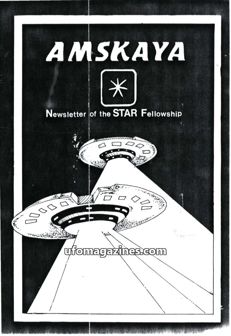 Cover of Amskaya (Jimmy Goddard) issue 16: AMSKAYA