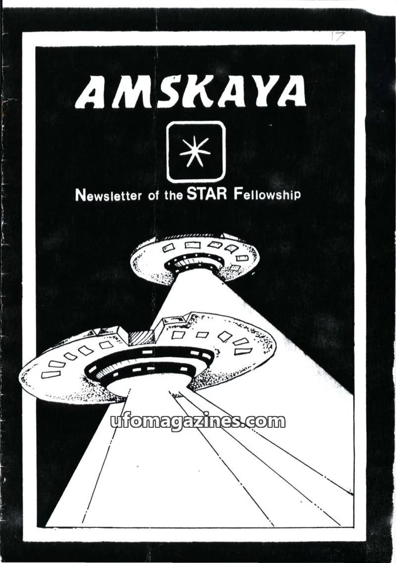 Cover of Amskaya (Jimmy Goddard) issue 17: AMSKAYA
