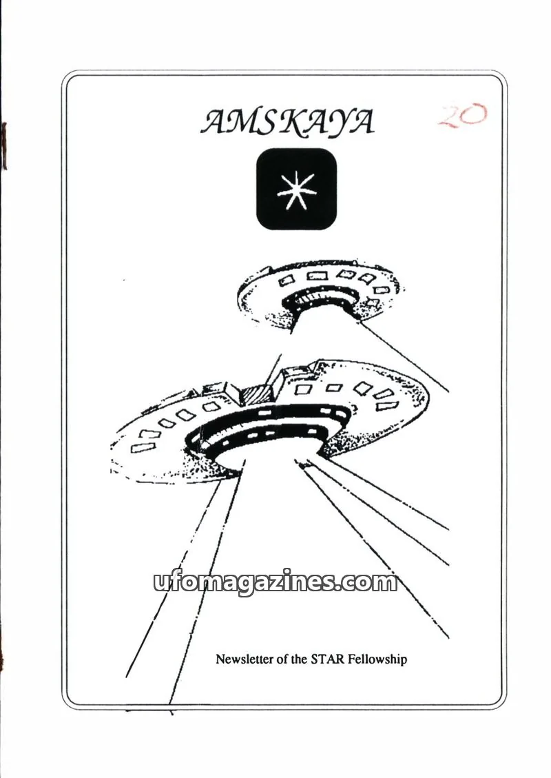 Cover of Amskaya (Jimmy Goddard) issue 20: AMSKAYA