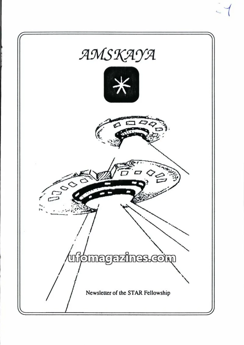 Cover of Amskaya (Jimmy Goddard) issue No. 24: AMSKAYA