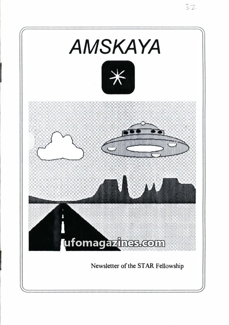 Cover of Amskaya (Jimmy Goddard) issue 32: AMSKAYA