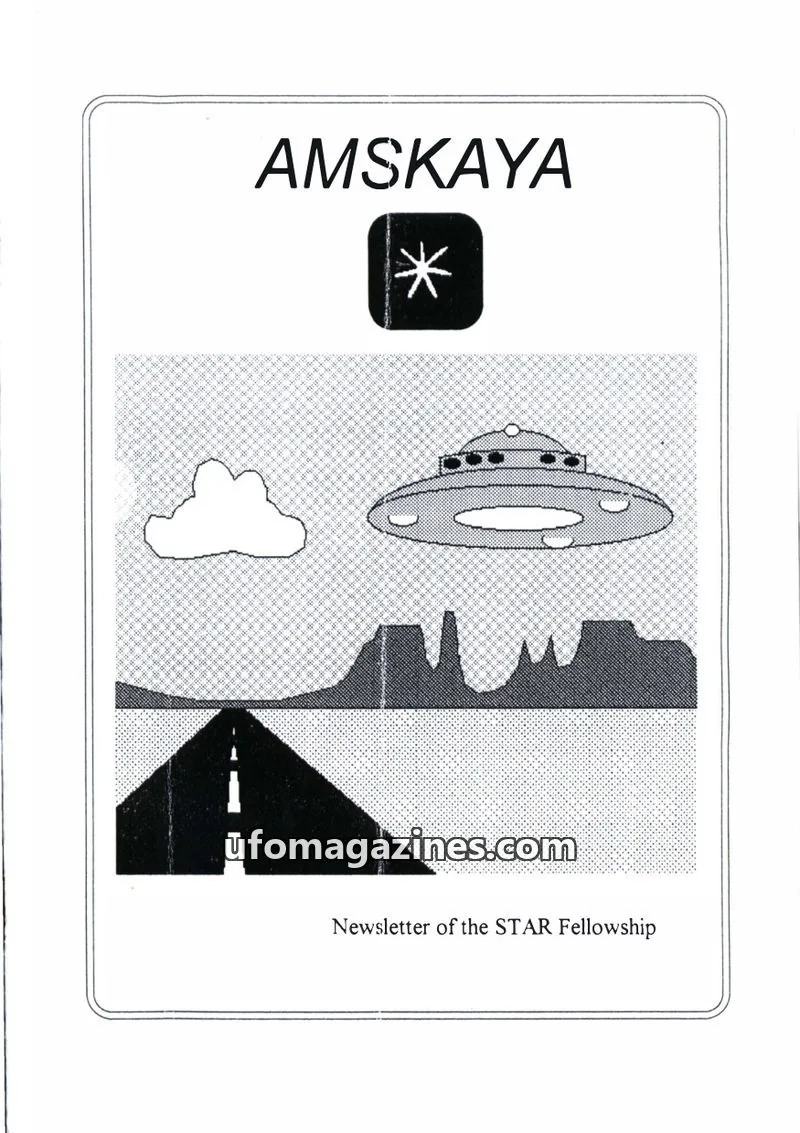 Cover of Amskaya (Jimmy Goddard) issue 33: AMSKAYA