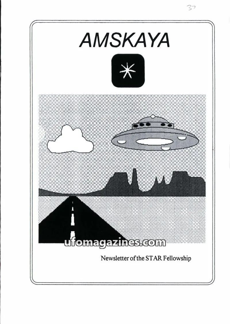 Cover of Amskaya (Jimmy Goddard) issue 37: AMSKAYA