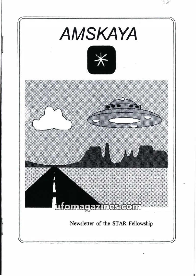 Cover of Amskaya (Jimmy Goddard) issue 38: AMSKAYA