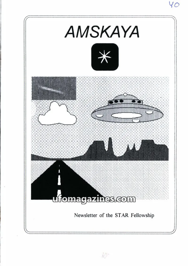 Cover of Amskaya (Jimmy Goddard) issue 40: AMSKAYA