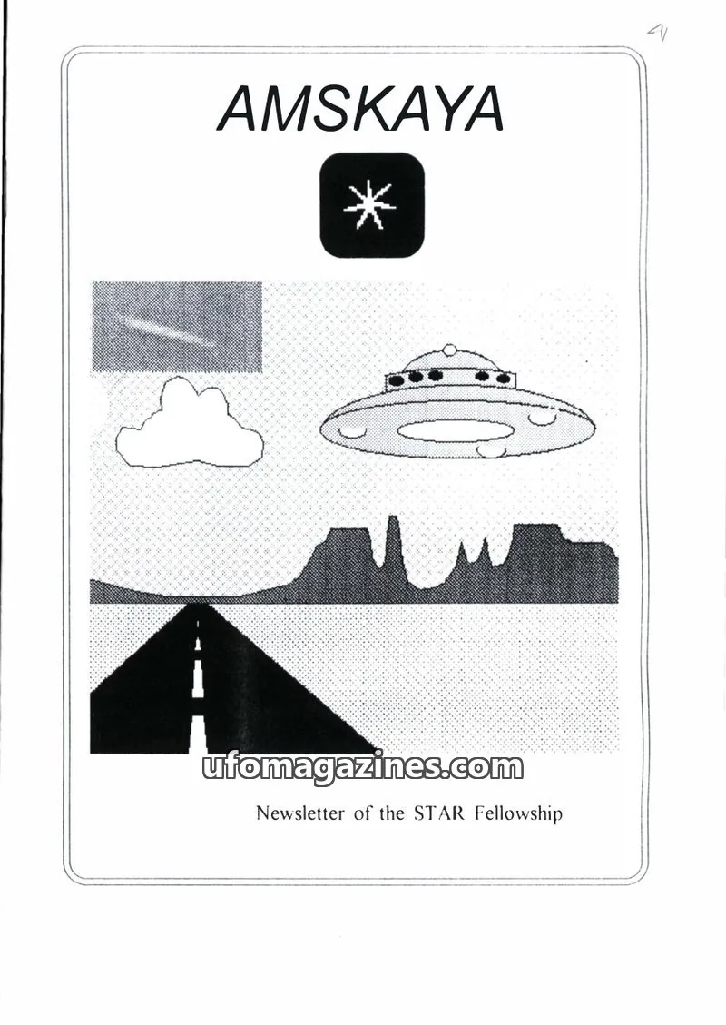 Cover of Amskaya (Jimmy Goddard) issue 41: AMSKAYA