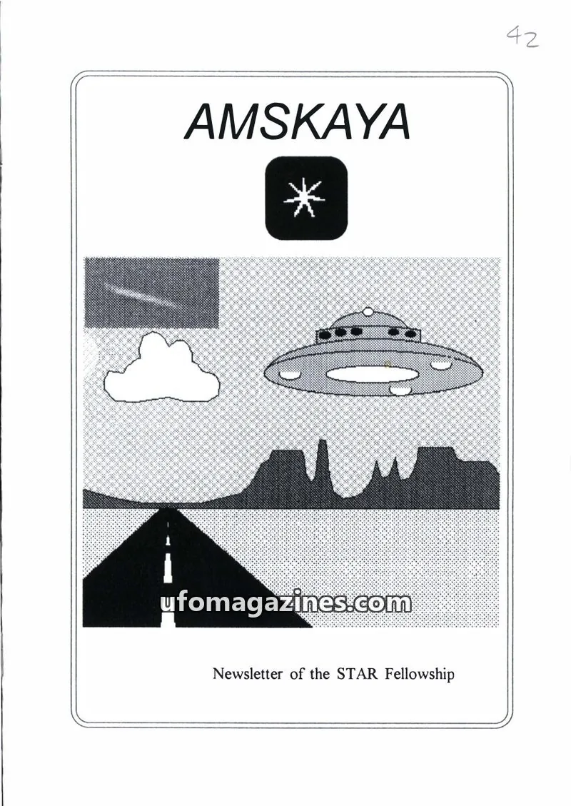 Cover of Amskaya (Jimmy Goddard) issue 42: AMSKAYA