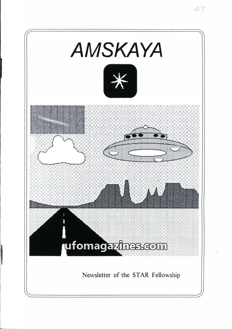 Cover of Amskaya (Jimmy Goddard) issue 43: AMSKAYA