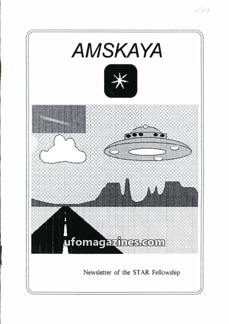 Cover of Amskaya (Jimmy Goddard) issue 44: AMSKAYA