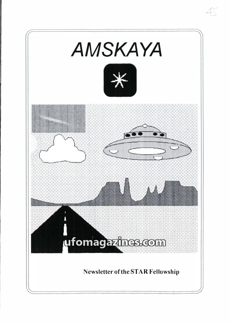 Cover of Amskaya (Jimmy Goddard) issue 45: AMSKAYA