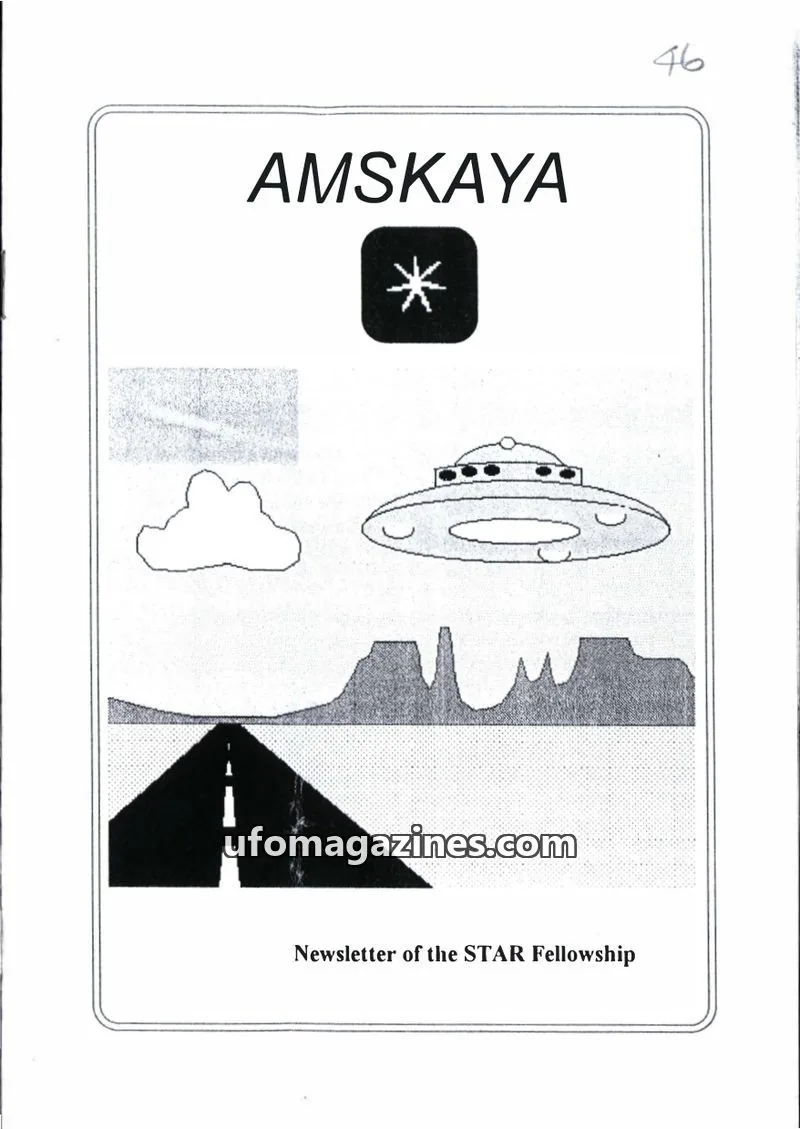 Cover of Amskaya (Jimmy Goddard) issue 46: AMSKAYA