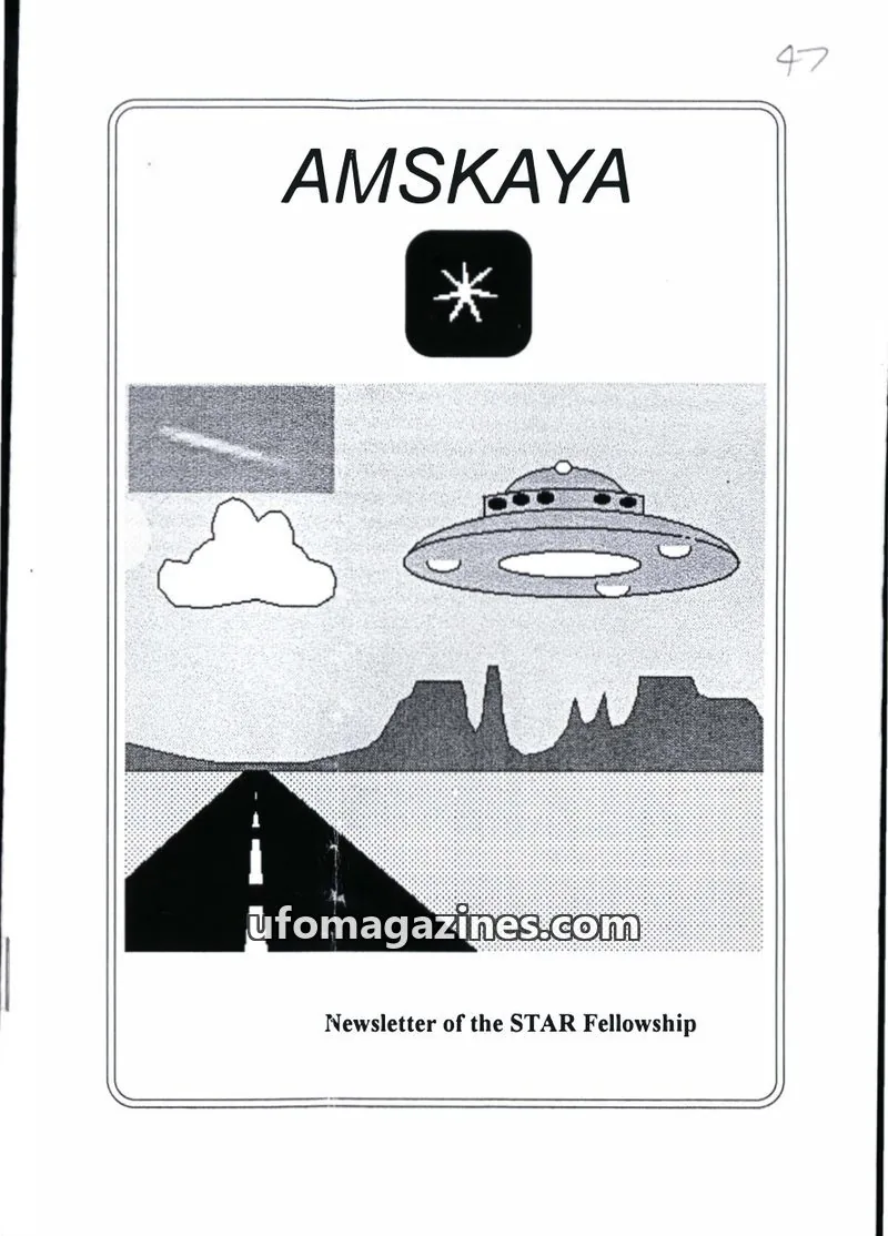 Cover of Amskaya (Jimmy Goddard) issue 47: AMSKAYA