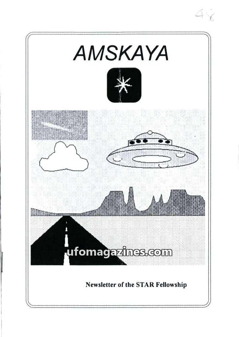 Cover of Amskaya (Jimmy Goddard) issue 48: AMSKAYA