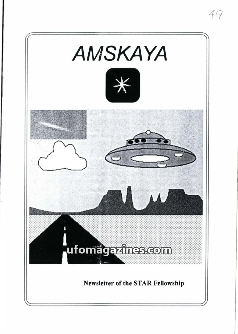 Cover of Amskaya (Jimmy Goddard) issue 49: AMSKAYA