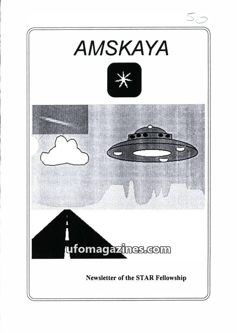 Cover of Amskaya (Jimmy Goddard) issue 50: AMSKAYA