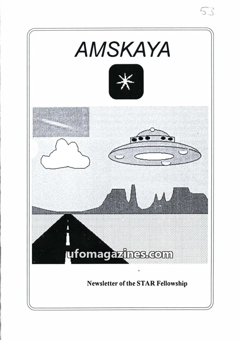 Cover of Amskaya (Jimmy Goddard) issue 53: AMSKAYA