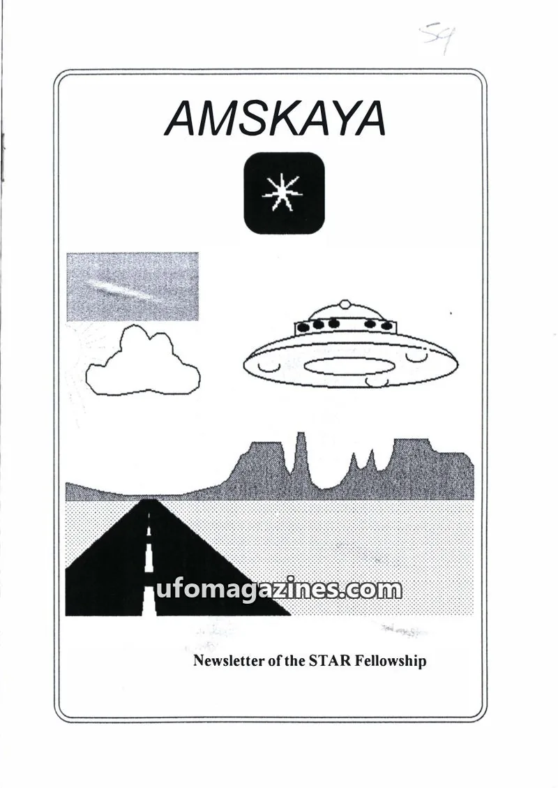 Cover of Amskaya (Jimmy Goddard) issue No. 54: AMSKAYA