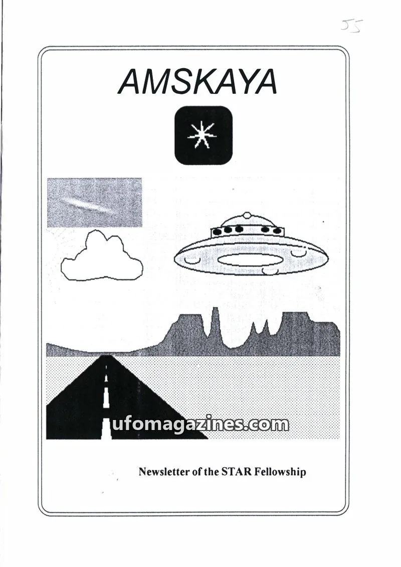 Cover of Amskaya (Jimmy Goddard) issue 55: AMSKAYA