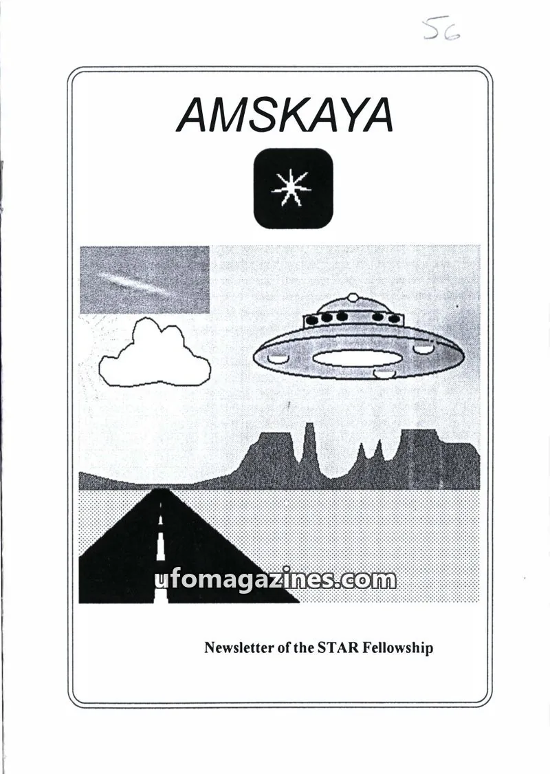 Cover of Amskaya (Jimmy Goddard) issue 56: AMSKAYA