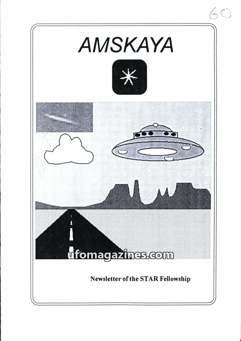 Cover of Amskaya (Jimmy Goddard) issue 60: AMSKAYA