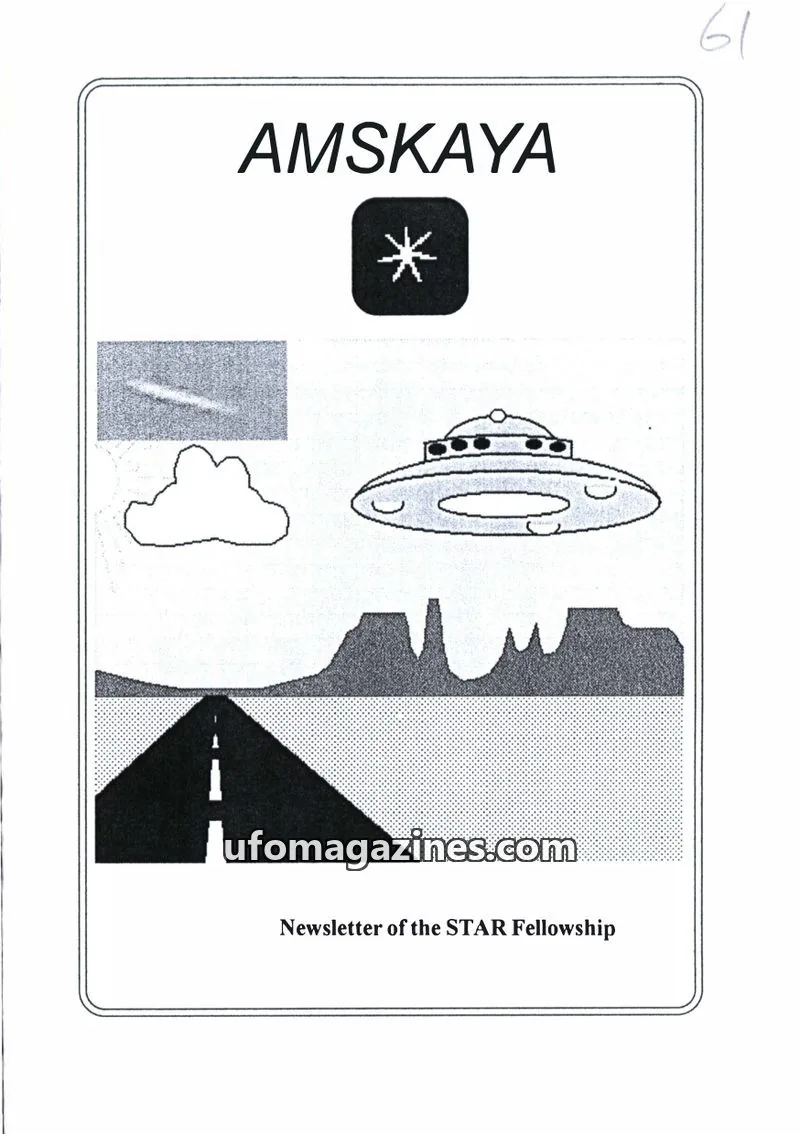Cover of Amskaya (Jimmy Goddard) issue 61: AMSKAYA