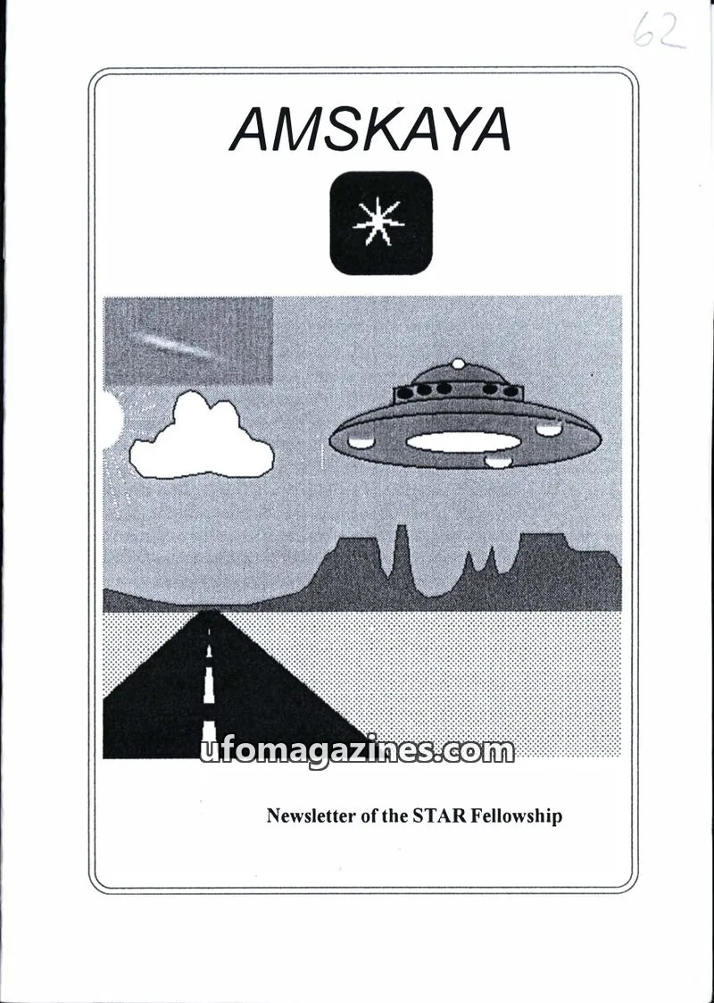 Cover of Amskaya (Jimmy Goddard) issue 62: AMSKAYA