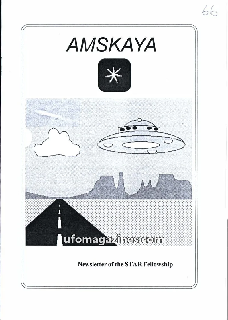 Cover of Amskaya (Jimmy Goddard) issue 66: AMSKAYA