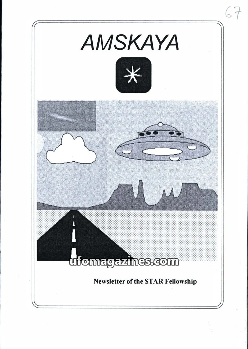 Cover of Amskaya (Jimmy Goddard) issue 67: AMSKAYA