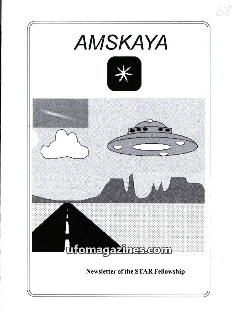 Cover of Amskaya (Jimmy Goddard) issue 68: AMSKAYA