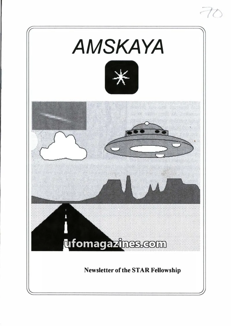 Cover of Amskaya (Jimmy Goddard) issue 70: AMSKAYA