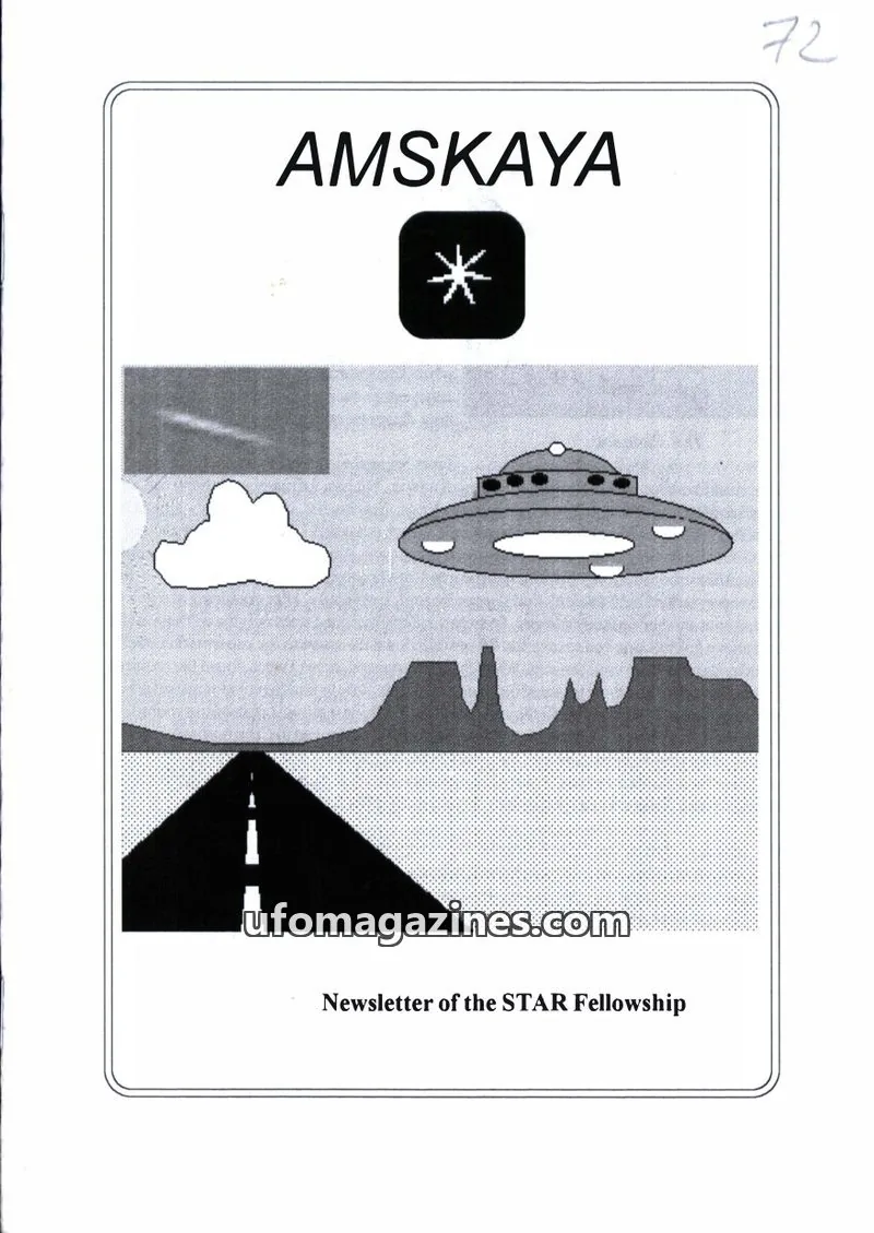 Cover of Amskaya (Jimmy Goddard) issue 72: AMSKAYA