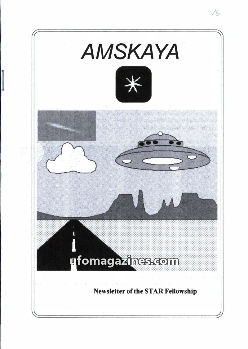 Cover of Amskaya (Jimmy Goddard) issue No.76: AMSKAYA