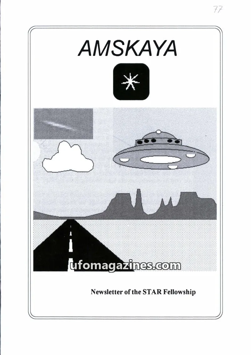 Cover of Amskaya (Jimmy Goddard) issue 77: AMSKAYA