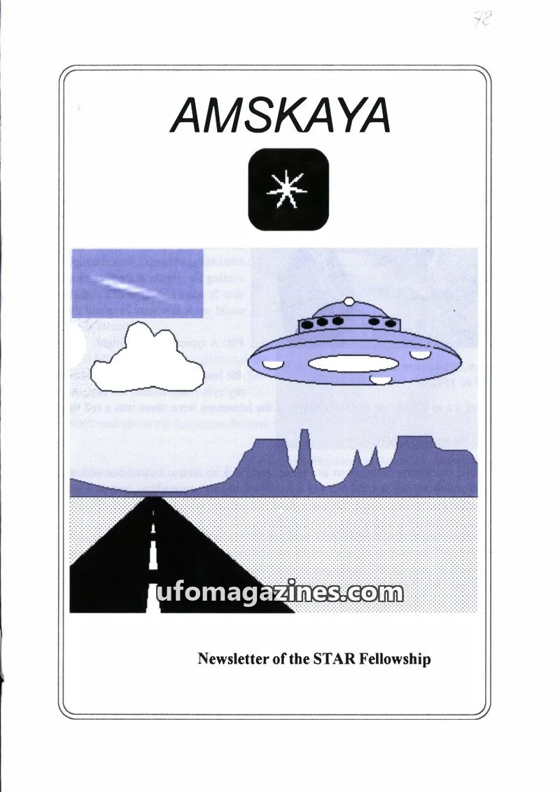 Cover of Amskaya (Jimmy Goddard) issue 78: AMSKAYA