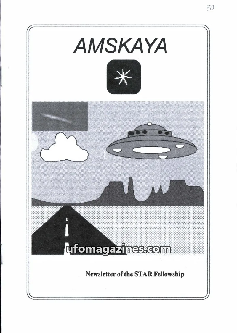 Cover of Amskaya (Jimmy Goddard) issue 80: AMSKAYA