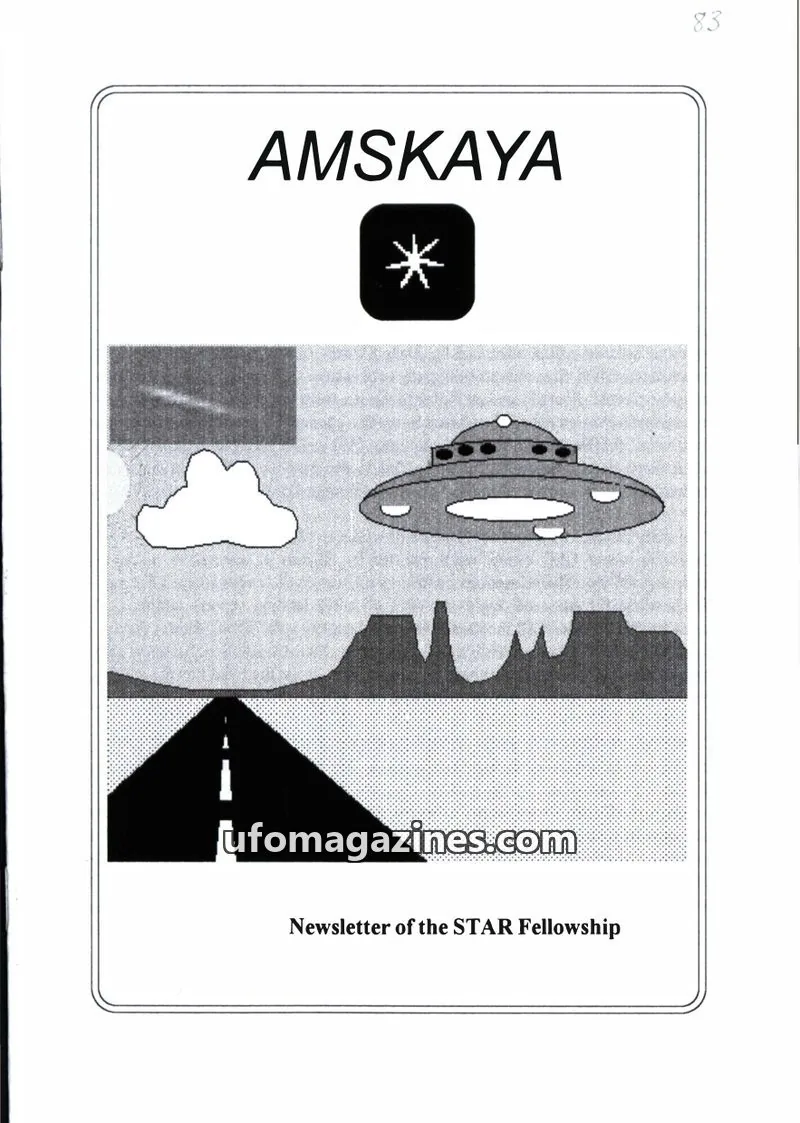 Cover of Amskaya (Jimmy Goddard) issue 83: AMSKAYA
