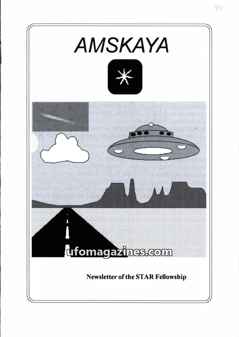Cover of Amskaya (Jimmy Goddard) issue 84: AMSKAYA