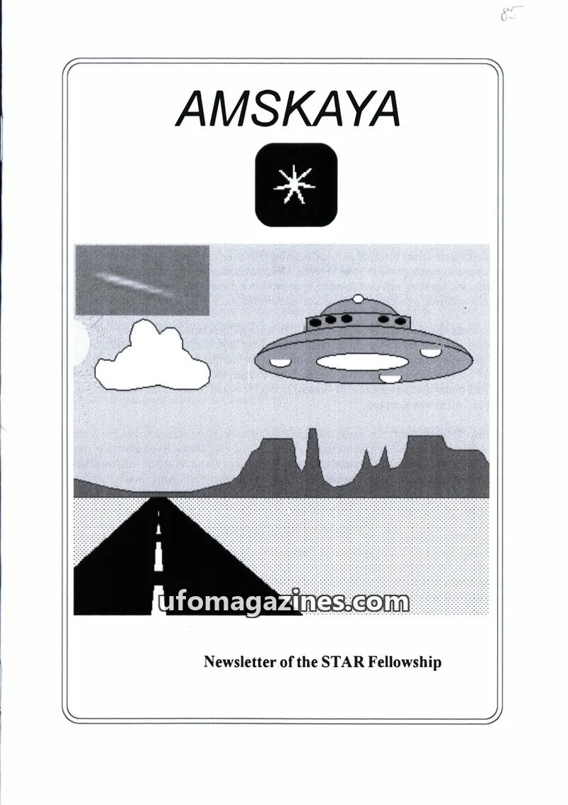 Cover of Amskaya (Jimmy Goddard) issue 85: AMSKAYA