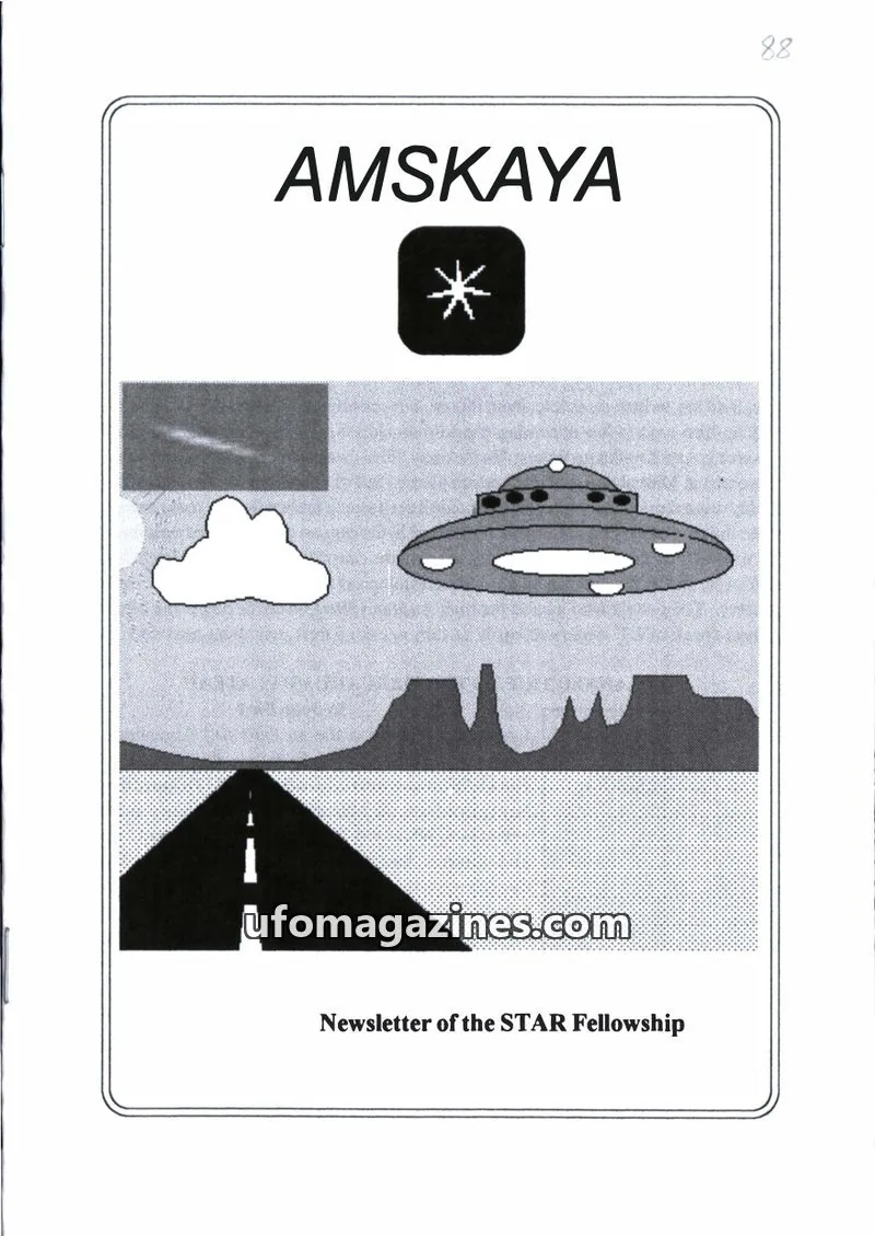 Cover of Amskaya (Jimmy Goddard) issue 88: AMSKAYA
