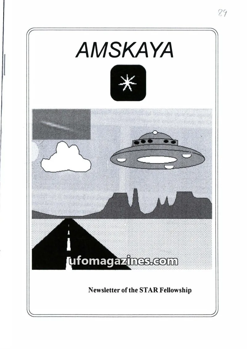 Cover of Amskaya (Jimmy Goddard) issue 89: AMSKAYA