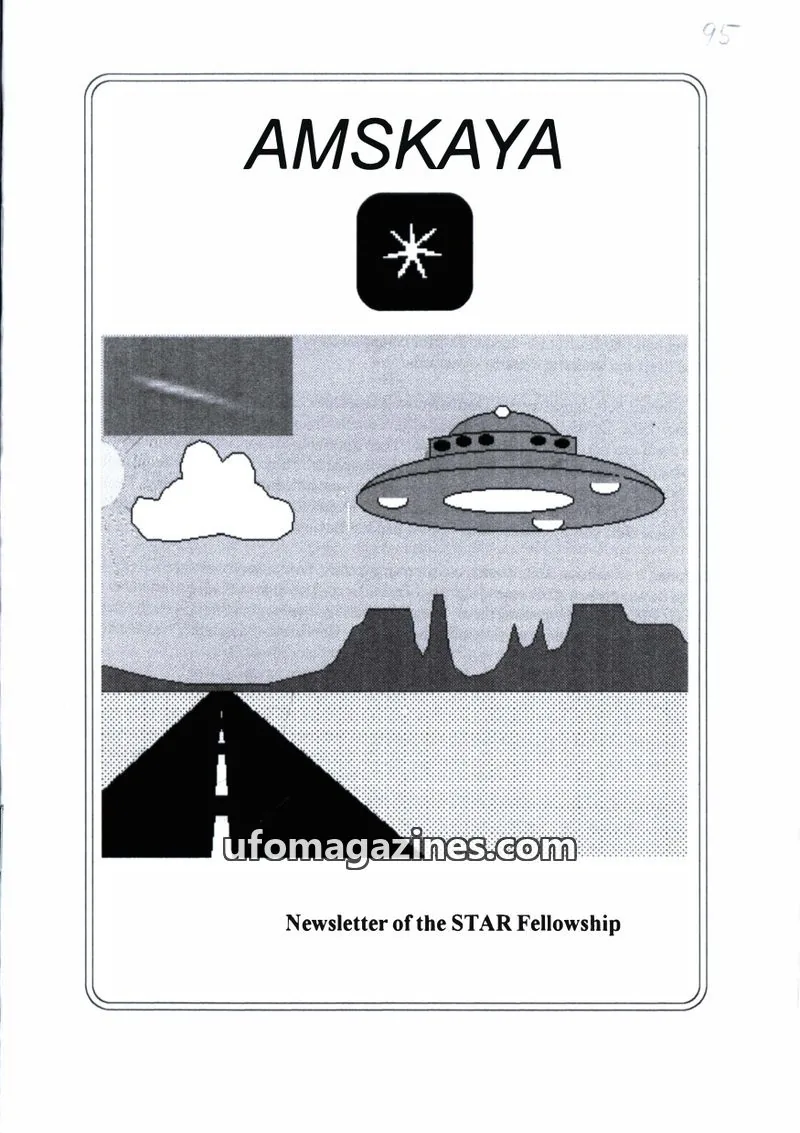 Cover of Amskaya (Jimmy Goddard) issue 95: AMSKAYA