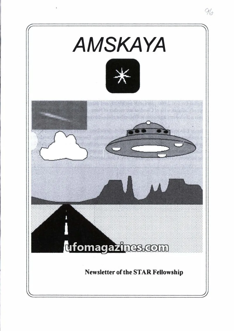 Cover of Amskaya (Jimmy Goddard) issue 96: AMSKAYA
