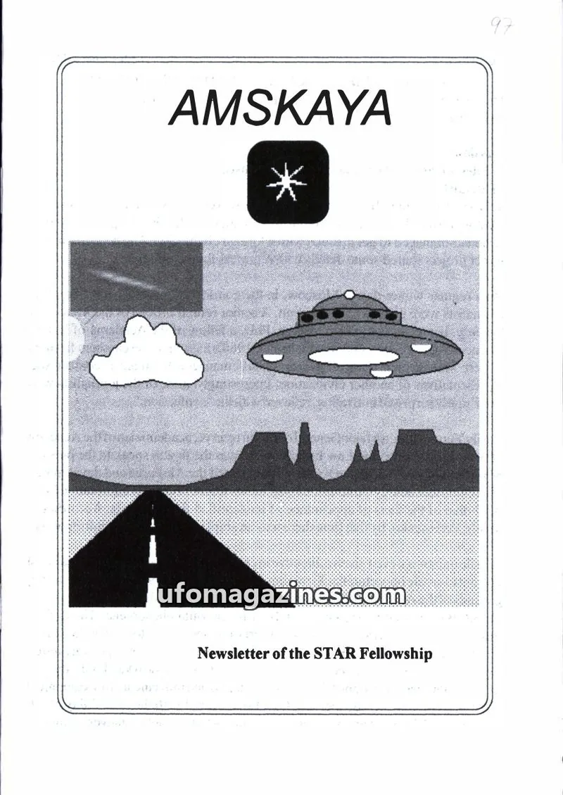 Cover of Amskaya (Jimmy Goddard) issue 97: AMSKAYA