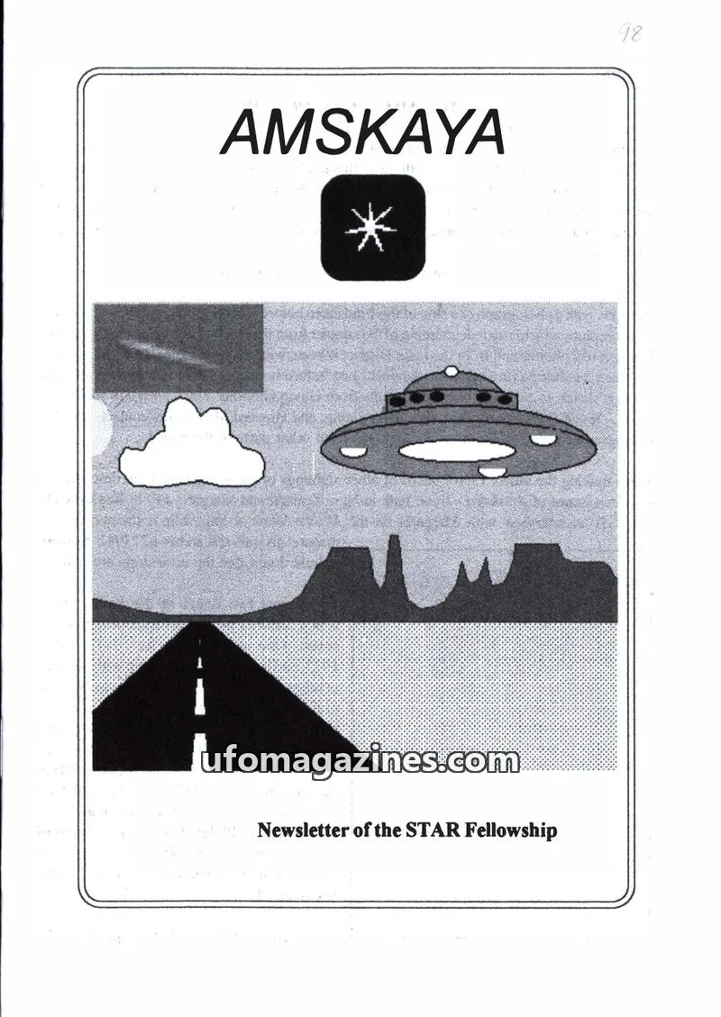 Cover of Amskaya (Jimmy Goddard) issue 98: AMSKAYA