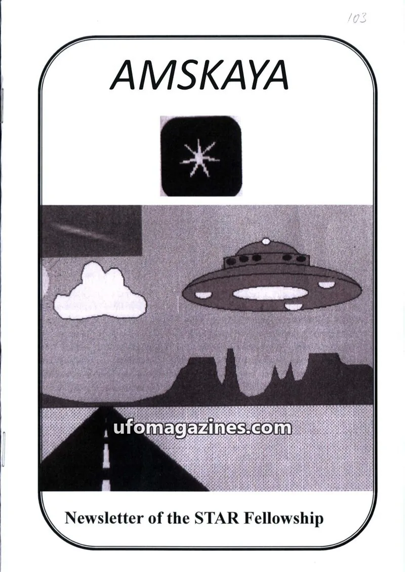 Cover of Amskaya (Jimmy Goddard) issue 103: AMSKAYA