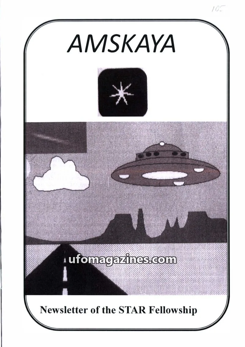 Cover of Amskaya (Jimmy Goddard) issue 105: AMSKAYA