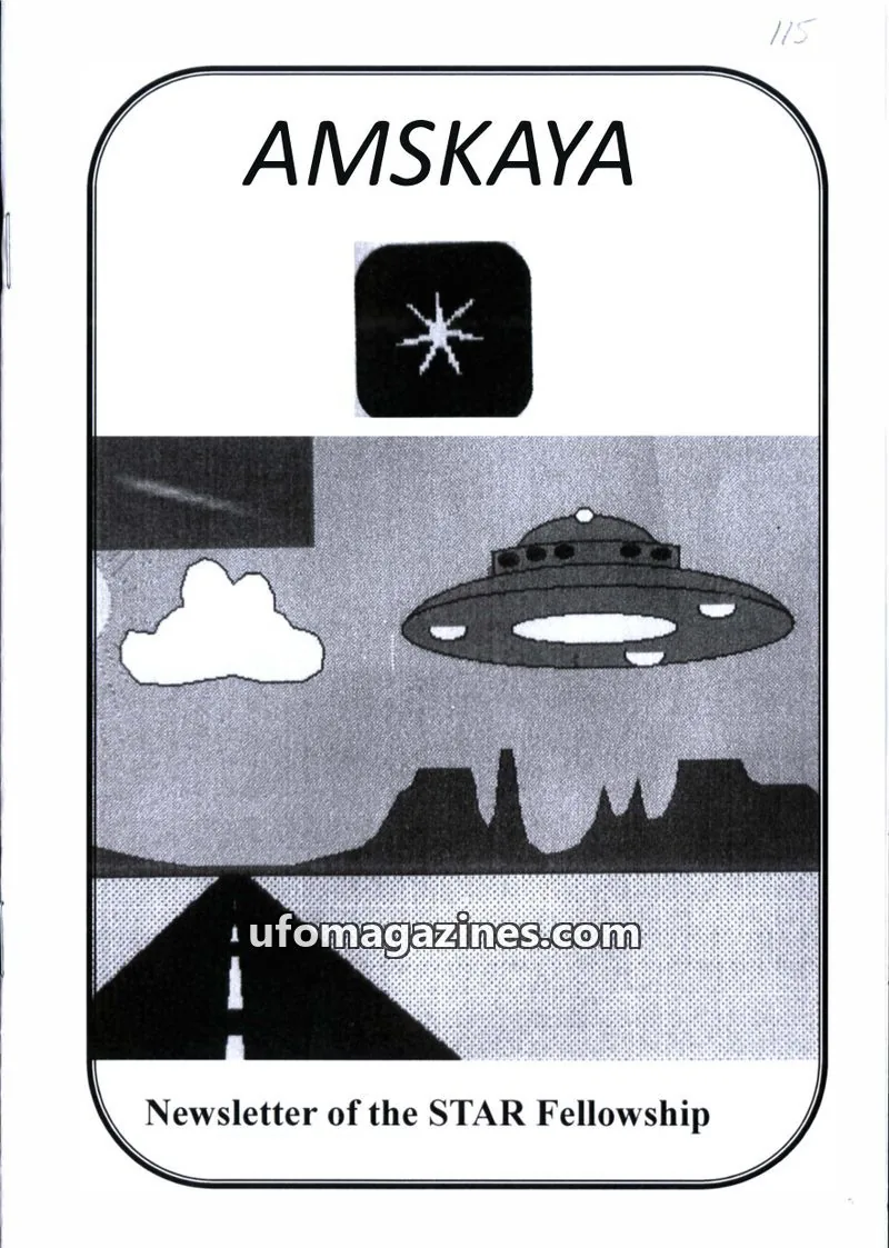 Cover of Amskaya (Jimmy Goddard) issue 115: AMSKAYA