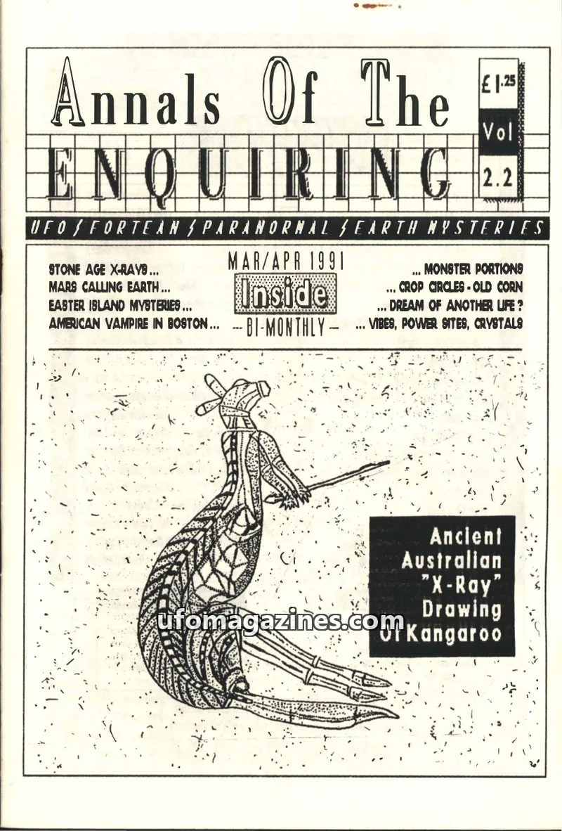 Cover of Annals of the Enquiring (Gerry Lovell) issue Vol 2 No. 2: Annals Of The Enquiring